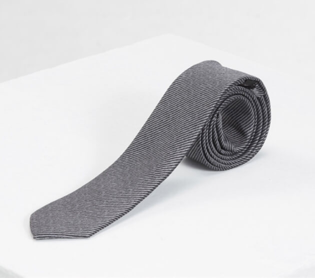灰色紋理領帶